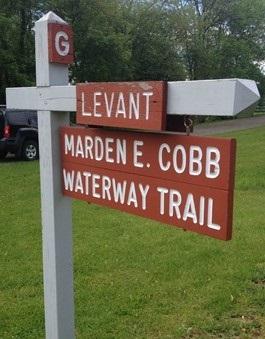 Waterway Trail Sign