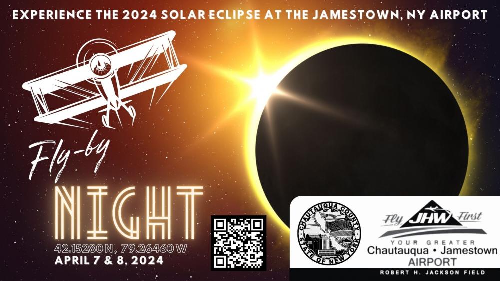 Chautauqua County-Jamestown Airport Set to Host a Sky-High Eclipse Viewing Extravaganza